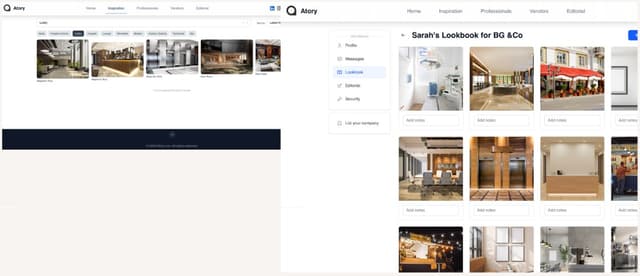 Interior design inspiration gallery